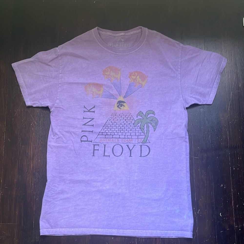 Oversized Pink Floyd by Goodie Teo Sleeves shirt